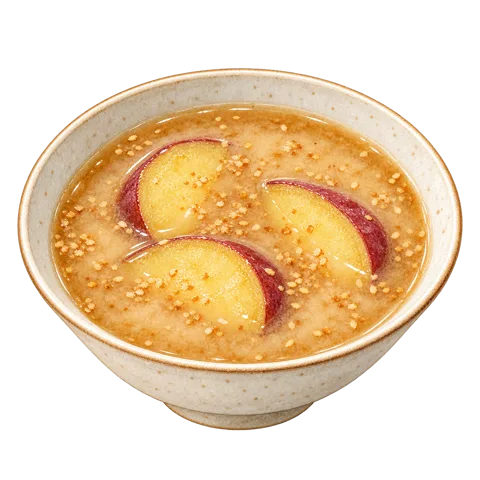 さつまいものみそ汁